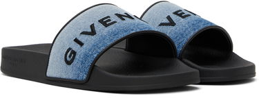 Kupaći kostimi Givenchy Givenchy Slide Flat Pool Slides Plava | BE3076E2CT420, 3