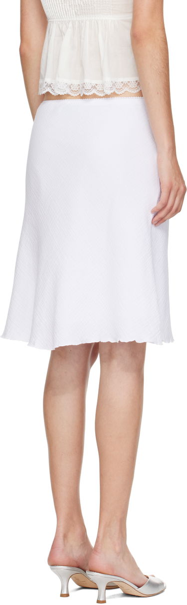 Suknja GUIZIO Guizio Paloma Midi Skirt Bijela | P25338W157, 2