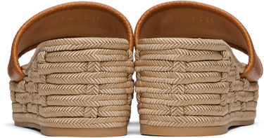 Njega cipela Valentino Valentino Garavani VLogo Signature Espadrille Wedge Sandals Bež | 6W0S0LY8DTW, 4