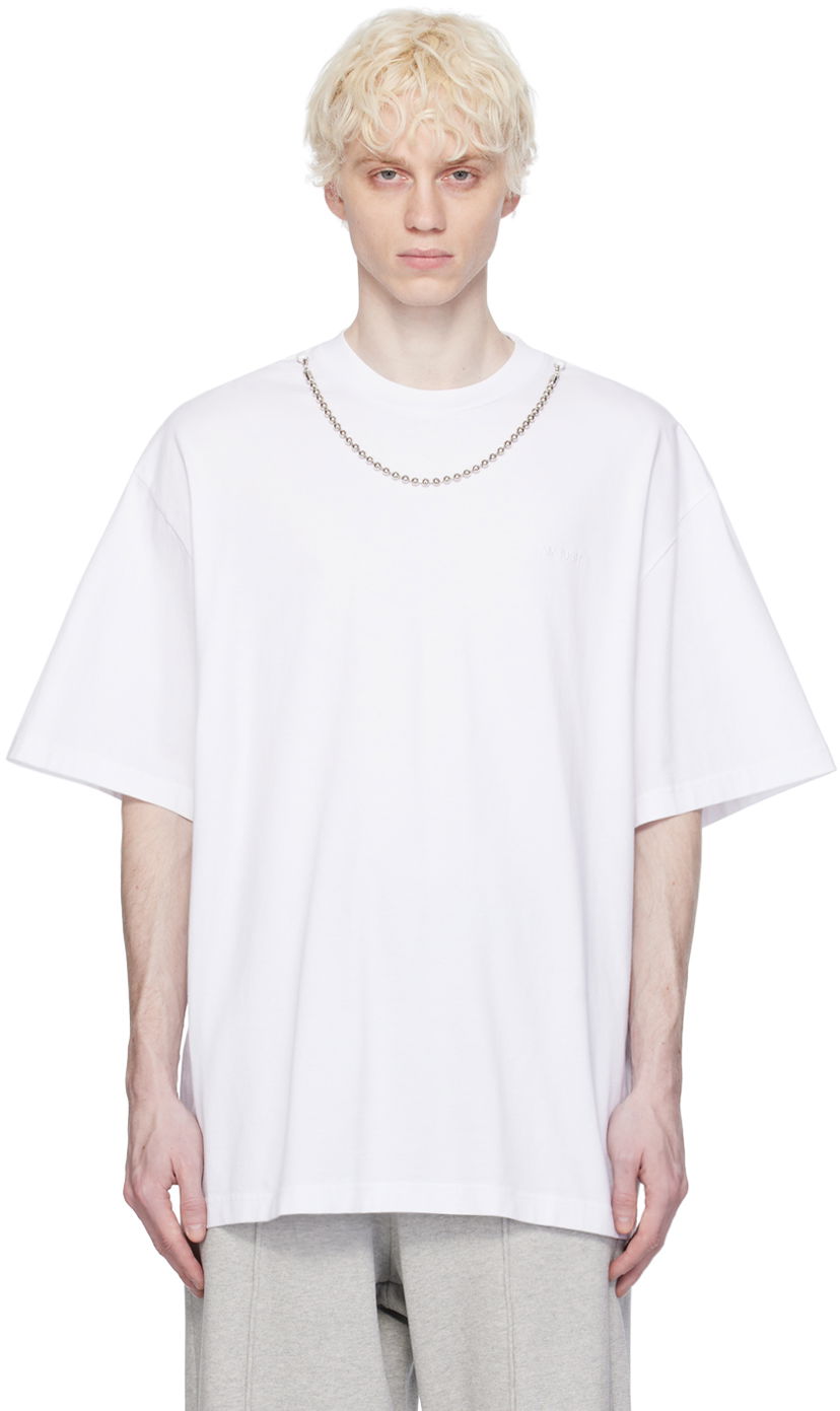 Majica kratkih rukava Ambush Ballchain T-Shirt Tirkiz | BMAA001S24JER0010101