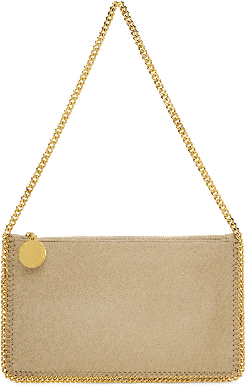 Novčanik Stella McCartney Stella McCartney Falabella Chain Wallet Bež | 7P0076W9355