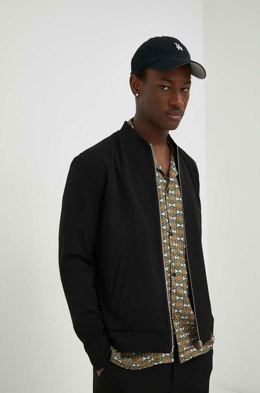 Bomber jakna Les Deux Les Deux Bomber Jacket Crna | LDM610003