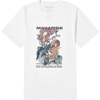Majica kratkih rukava Maharishi Double Dragon T-Shirt Bijela | 1080-WHT, 1