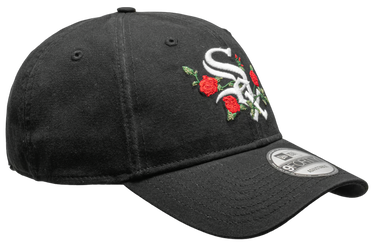 Kapa New Era Chicago White Sox New Era 9FORTY Flower Embroidered Adjustable Cap Crna | 60579746, 2