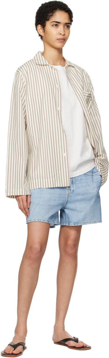 Kratke hlače rag & bone Rag & Bone Women's Miramar Terry Walking Shorts Plava | WCW24P40018201, 3