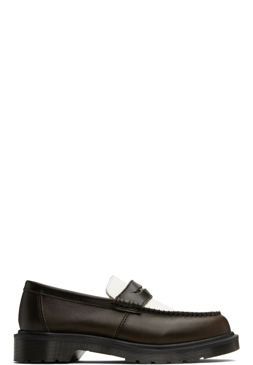 Njega cipela Dr. Martens Penton Two-Tone Leather Loafers Smeđa | 40635300