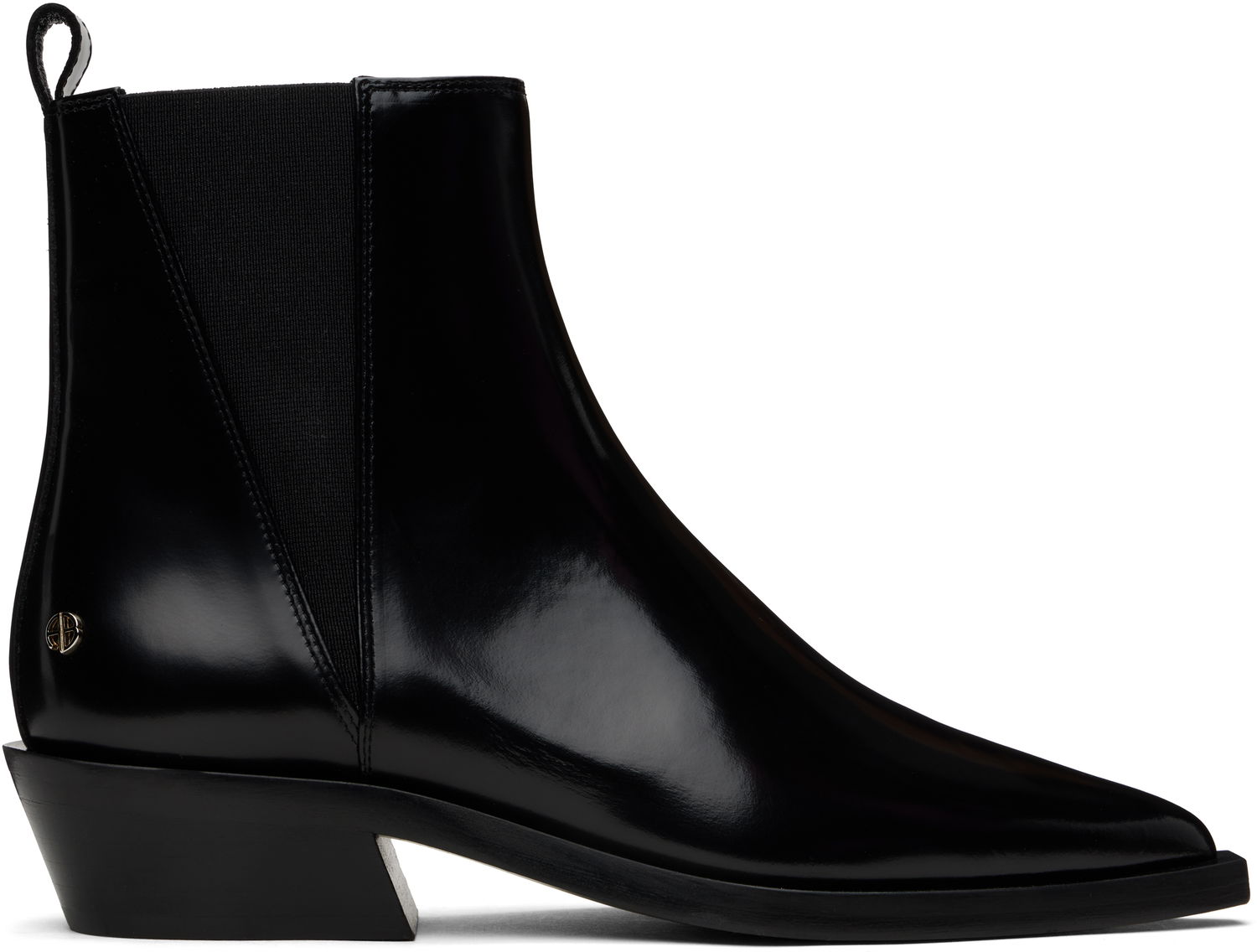 Odjeća Anine Bing ANINE BING Bekah Flat Ankle Boots Crna | A-14-10196-050, 0