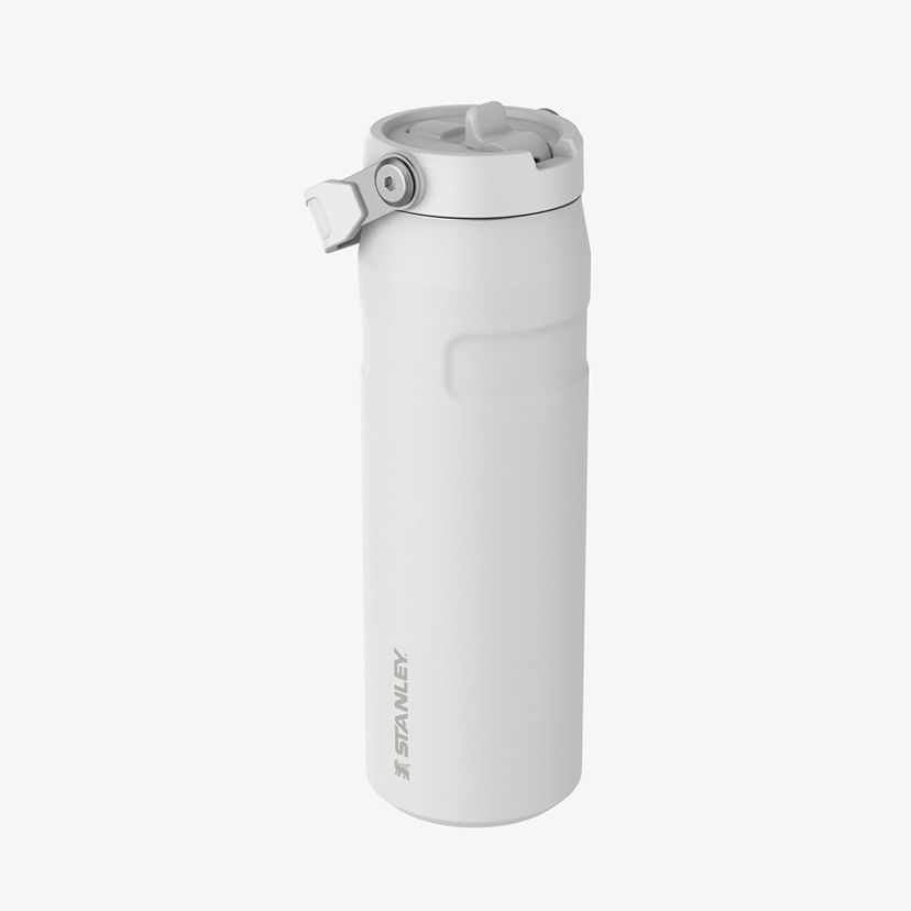 Boca za piće Stanley IceFlow™ Flip Straw 2.0 Water Bottle 24oz / 700ml Bijela | 10-11283-144