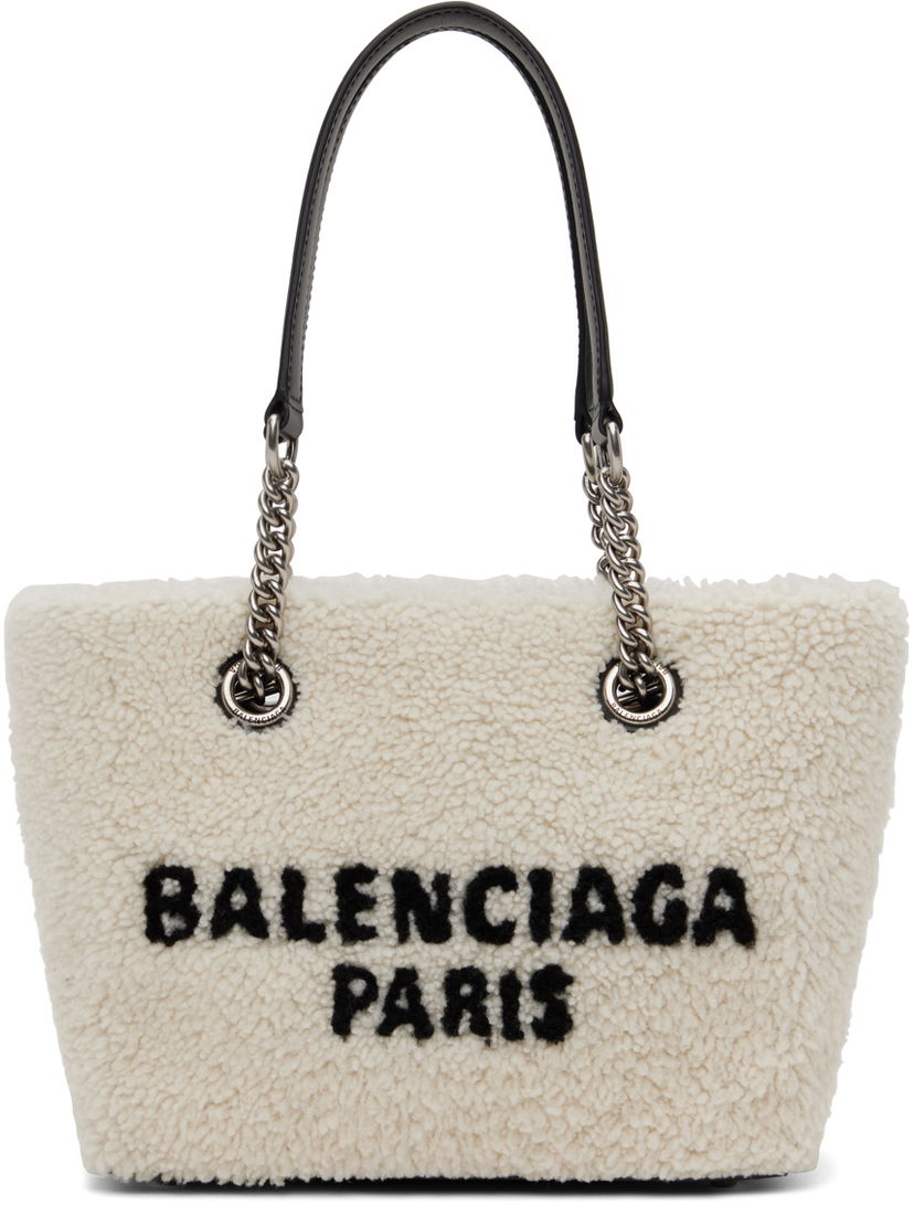 Tote bag Balenciaga Duty Free Small Tote Bag Bijela | 759941 2AAWO