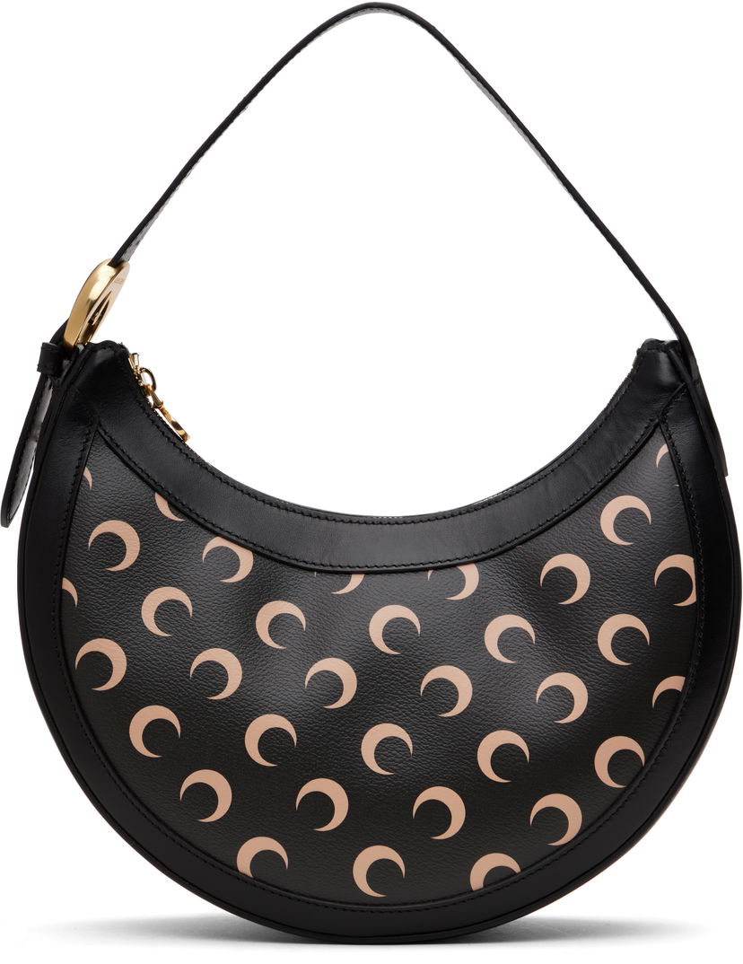 Ručna torbica Marine Serre Marine Serre Moon Canvas Eclips Bag Crna | WBA020A RWOV0030