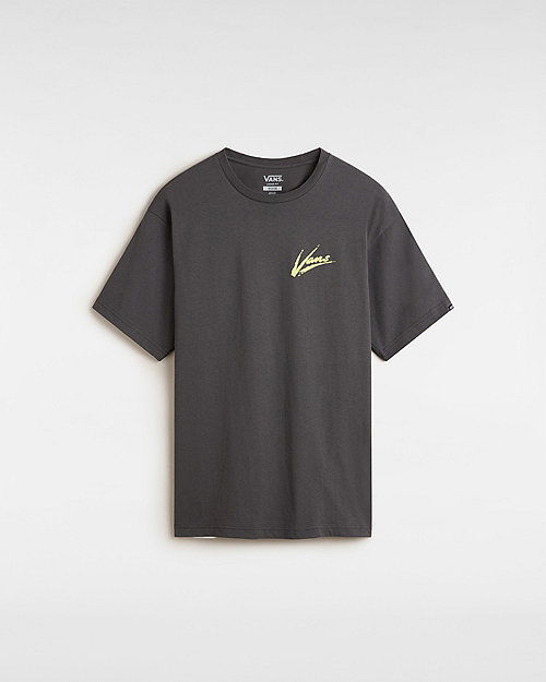 Majica kratkih rukava Vans Brush Script T-Shirt, Size L Siva | VN000K42EBA