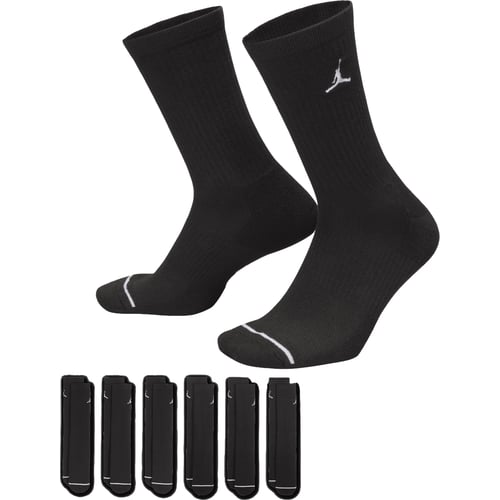 Čarape Nike Cush Player Crew 6 Pack Socks Crna | HV6228