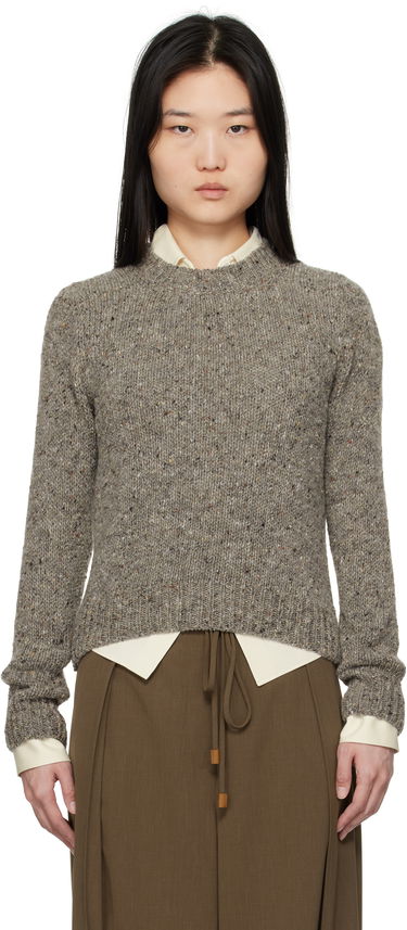 Džemper &Daughter &Daughter Arden Donegal Crewneck Sweater Siva | H2008M, 0