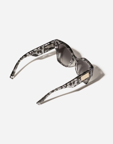 Sunčane naočale Dolce & Gabbana Lace Sunglasses Crna | VG447AVP78G9V000, 3