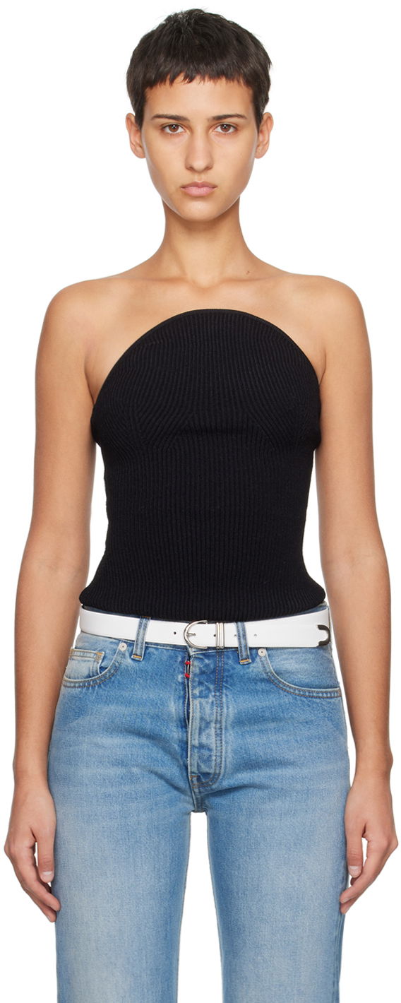 Majica bez rukava Khaite Camisole Crna | 8882400