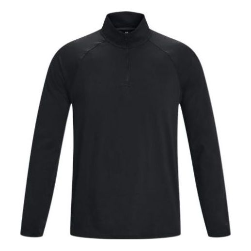 Džemper Under Armour Meridian Quarter Zip Pullover Crna | 1378991-001
