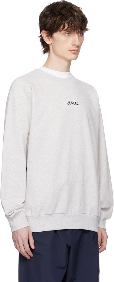 Džemper A.P.C. A.P.C. ASICS Edition Lake Sweatshirt Siva | COEZD-H27958, 1