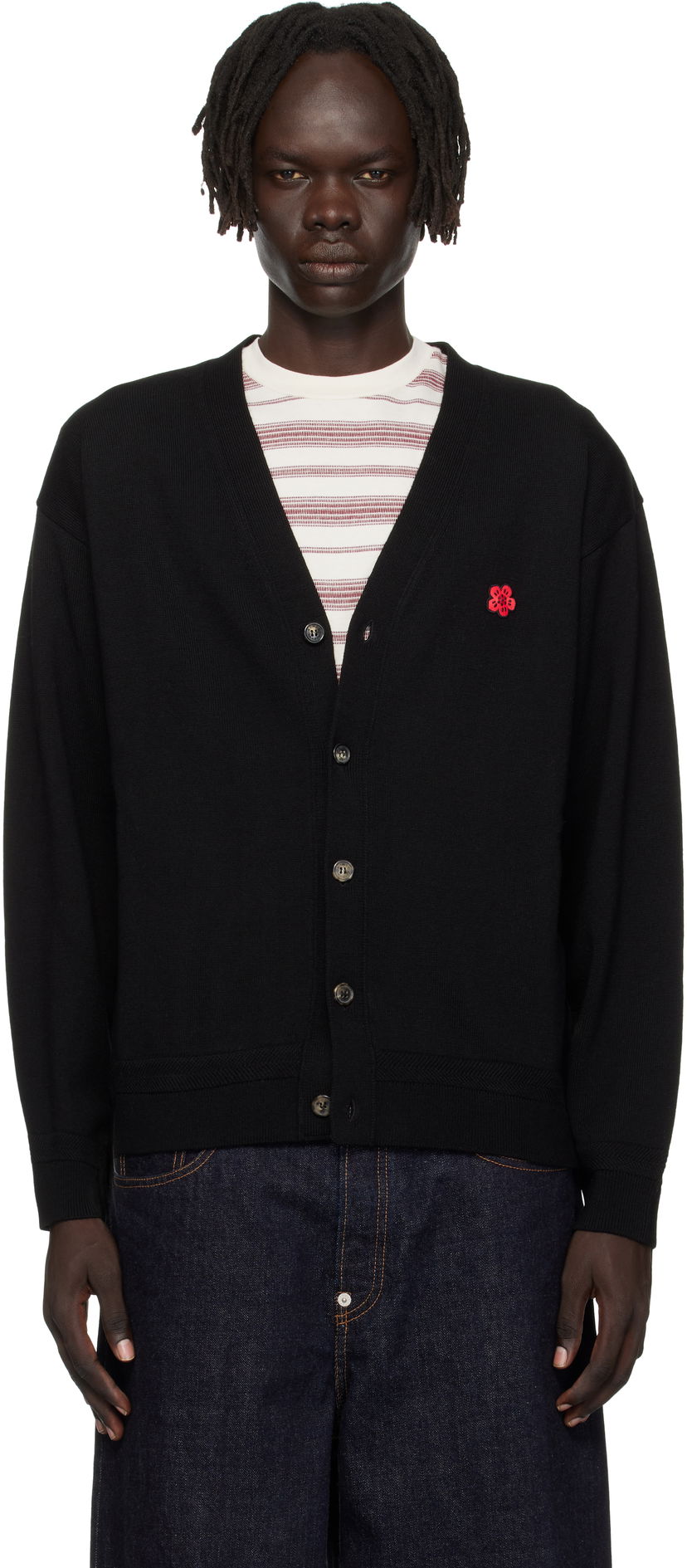 Džemper KENZO Kenzo Paris 'Boke Flower' Cardigan Crna | FF65CA7593LB