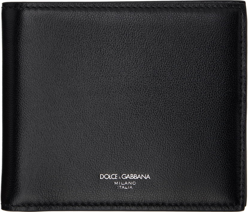Novčanik Dolce & Gabbana Dolce&Gabbana Calfskin Bifold Wallet Crna | BP1321AV956