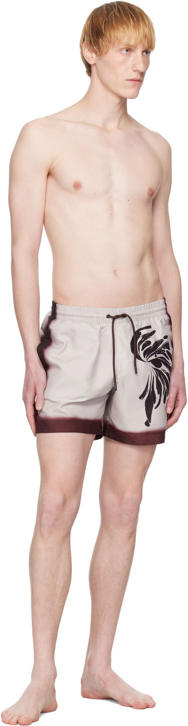 Kupaći kostimi Dries Van Noten Dries Van Noten Printed Swim Shorts Bež | 251-082500-1433, 3