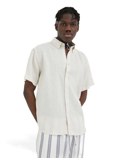Košulja Les Deux Kris Linen Shirt Bijela | LDM401053