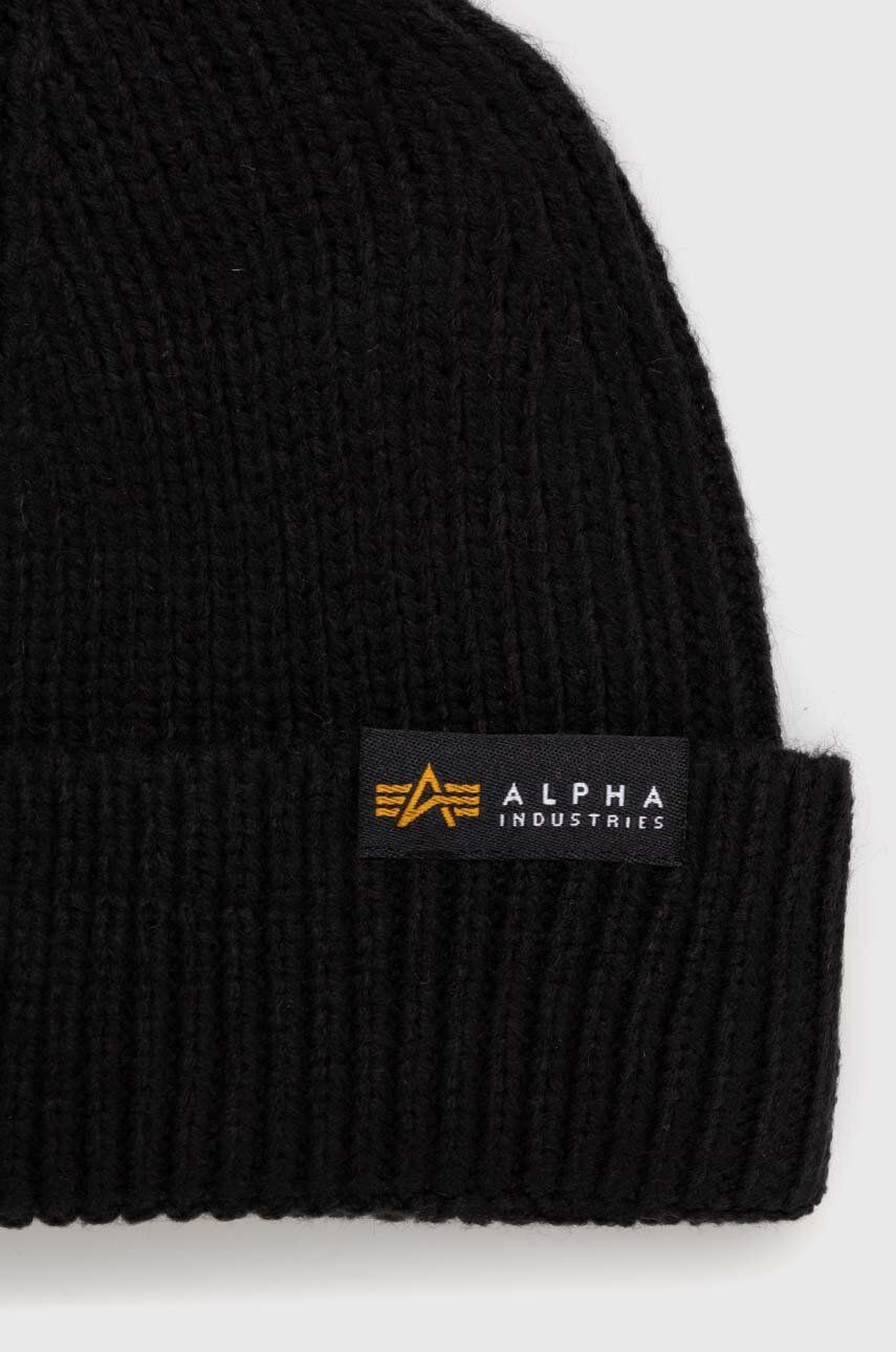 Kapica Alpha Industries Dockers Beanie Crna | 138905.03, 1