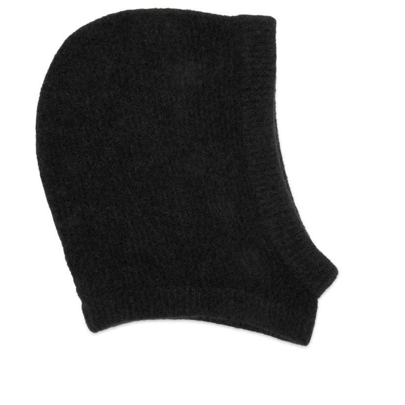 Kapica Rick Owens Rick Owens Knit Hood Crna | RU02E1481-KWP-09