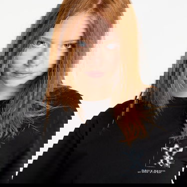 Majica kratkih rukava DAILY PAPER Daily Paper Shadow Grid Short Sleeve T-Shirt Crna | 2521099, 1