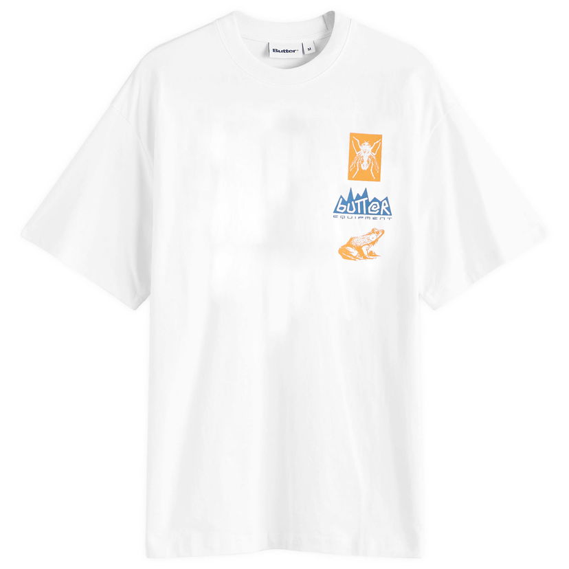Majica kratkih rukava Butter Goods Nature Study T-Shirt, Large Bijela | BG251105-WHT