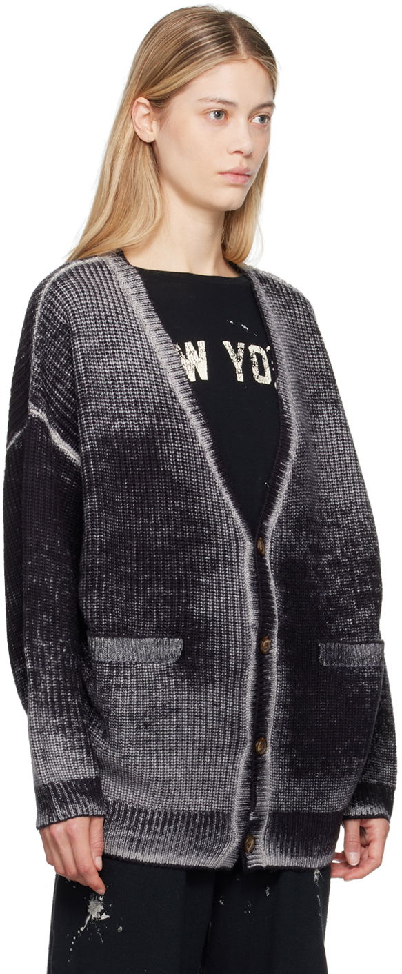 Džemper R13 R13 Oversized Knit Cardigan Siva | R13WY198 Y158B, 1