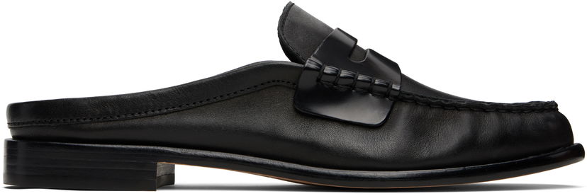 Odjeća rag & bone rag & bone Carter Leather Mule Loafers Crna | WFF24FF033LE33