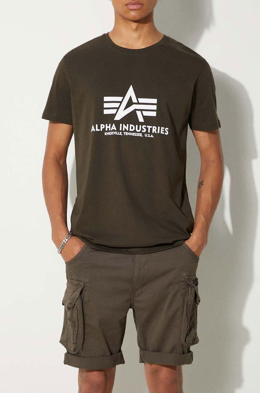 Cargo hlače Alpha Industries Cargo Shorts Siva | 176203.136