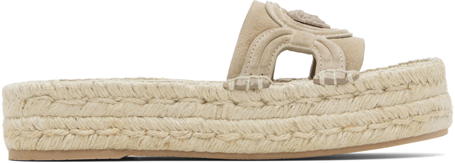 Tenisice i cipele Versace Versace Medusa '95 Platform Espadrille Sandals Bež | 1017851_1A13293_1K880, 0