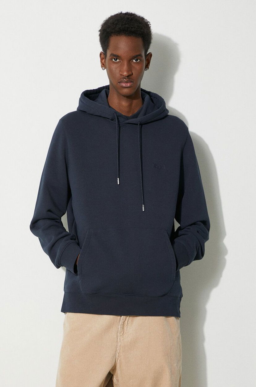 Dukserice WOOLRICH Sweatshirt With Hood Plava | CFWOSW0224MRUT3684