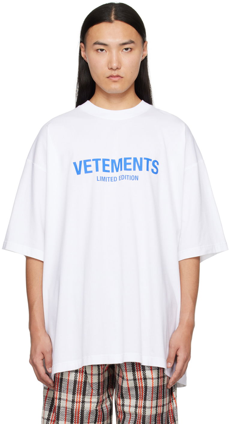 Majica kratkih rukava VETEMENTS 'Limited Edition' T-Shirt Bijela | UE64TR800W