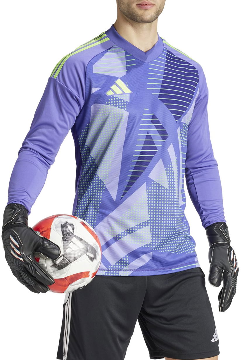 Dres adidas Originals Dres s dlouhým rukávem adidas T24 C GK JSY L Ljubičasta | in0406