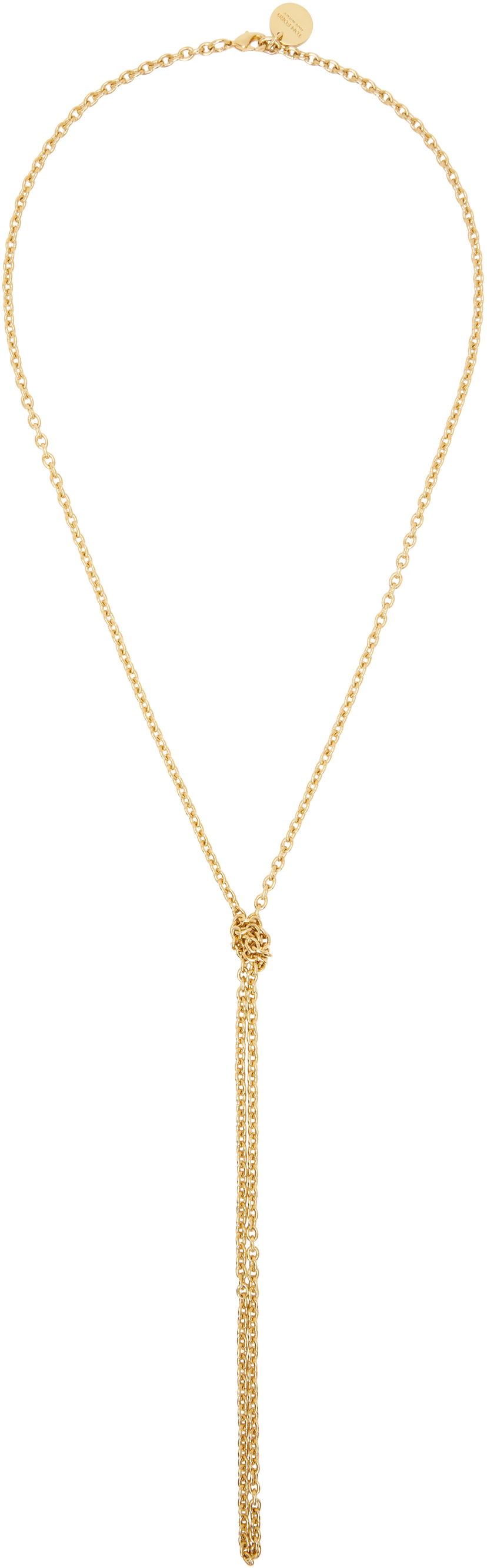 Ogrlica Tom Ford Brass Chain Necklace Metalik | JM012-AMT001X