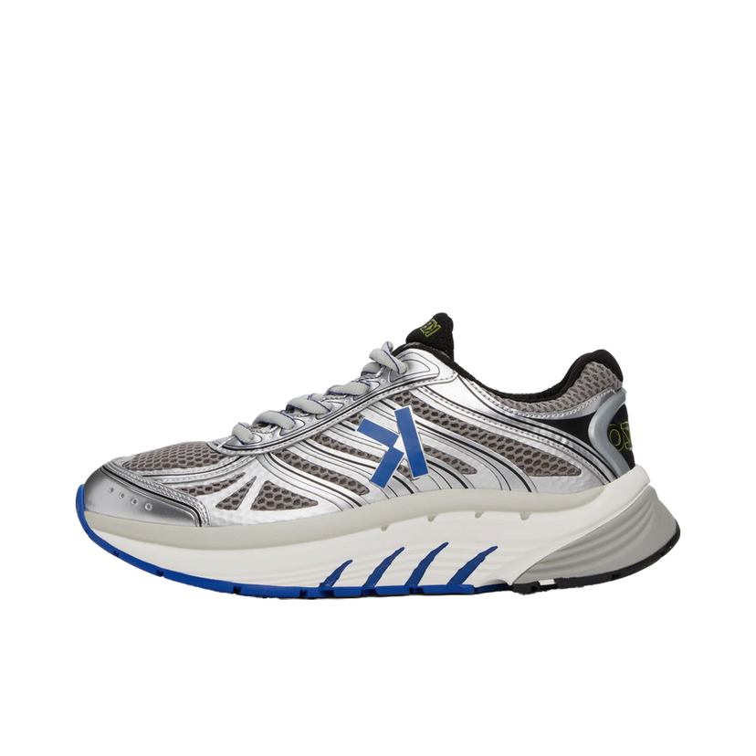 Tenisice i cipele KENZO Paris Pace "Silver" Siva | FD65SN070F65