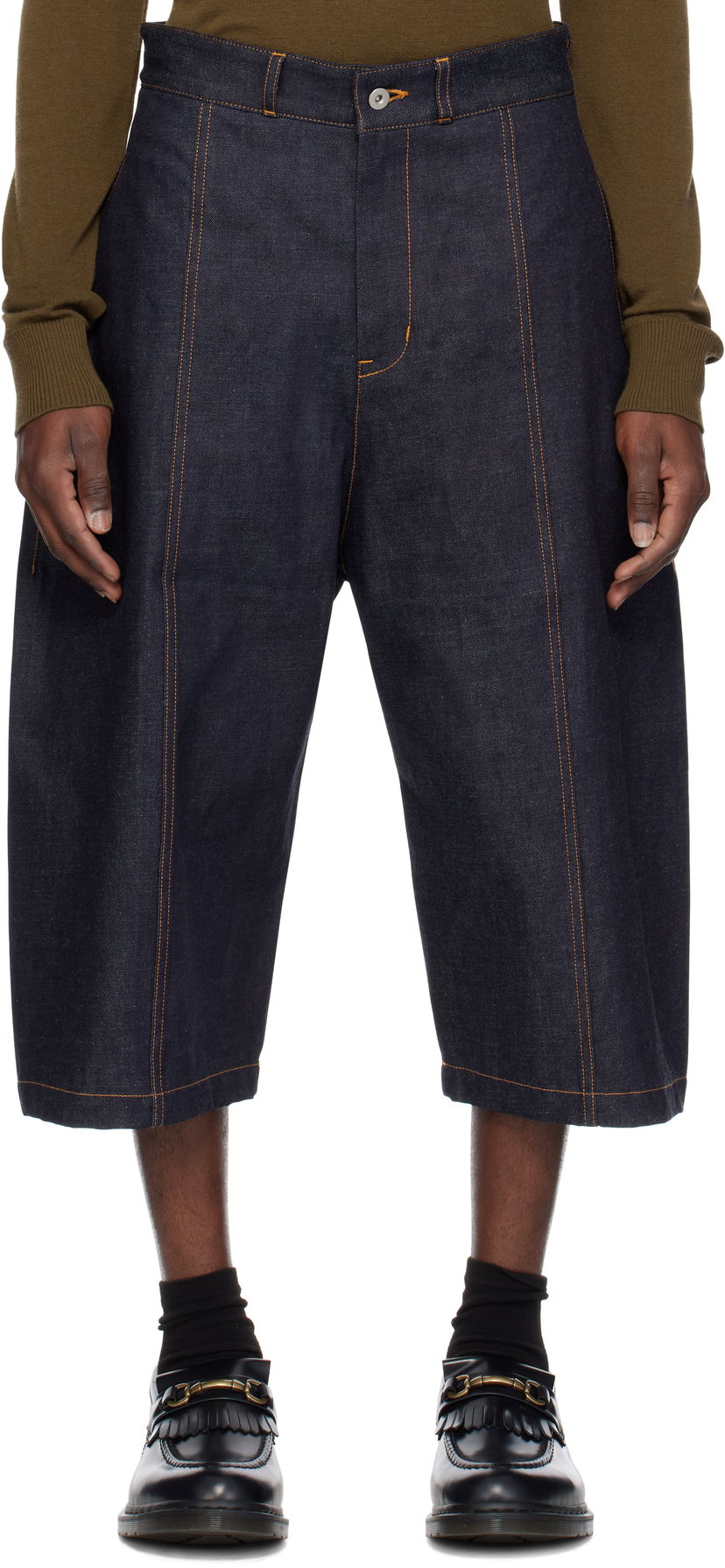 Kratke hlače sage NATION SAGE NATION Welt Denim Shorts Plava | S122 WELT SHORTS