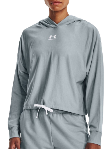 Dukserice Under Armour Rival Terry Oversized Hoodie Siva | 1376992-465