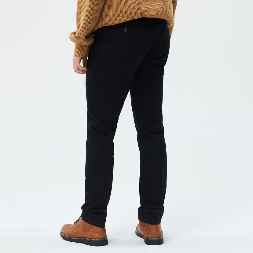 Hlače GAP Chino Skinny Fit Pants True Black Crna | 500360-02