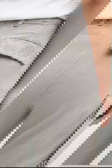 Cargo hlače OUR LEGACY Our Legacy Peak Cargo Pants, Medium Waist Siva | W2254PS, 3