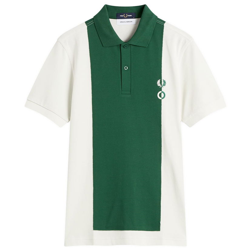 Polo majica Fred Perry Craig Green Vertical Panel Polo Shirt Višebojno | SM1138-48B