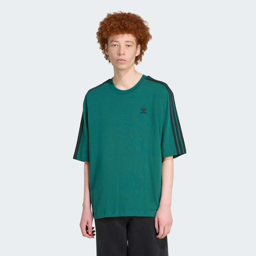 Majica kratkih rukava adidas Performance Adicolor Oversized T-Shirt Zelena | JY1396