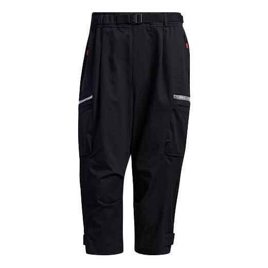 Cargo hlače adidas Originals Sports Stylish Cropped Pants Crna | GP0956