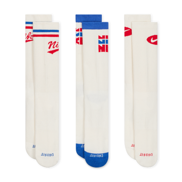 Čarape Nike Everyday Plus Mid-Calf Socks (3 Pairs) Bijela | HJ9336-901, 3