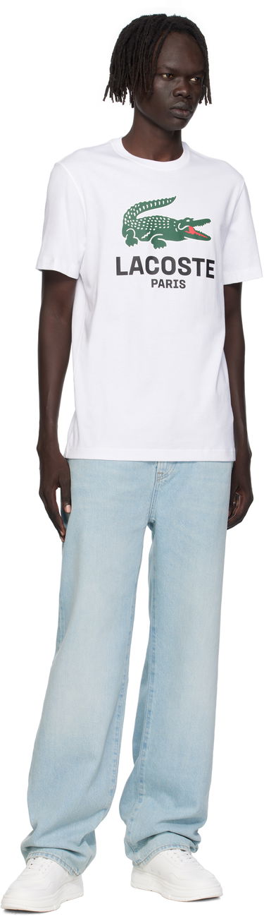 Majica kratkih rukava Lacoste Lacoste Croc Originals T-Shirt Bijela | TH5634_001, 3