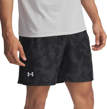 Kratke hlače Under Armour Under Armour UA Launch 7" Print Shorts Crna | 1382621-016, 0