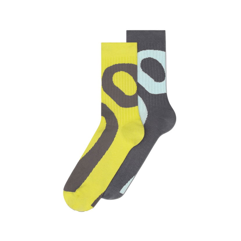 Čarape On Running Liquid Logo Sock High 2-Pack Višebojno | 2UF10133363