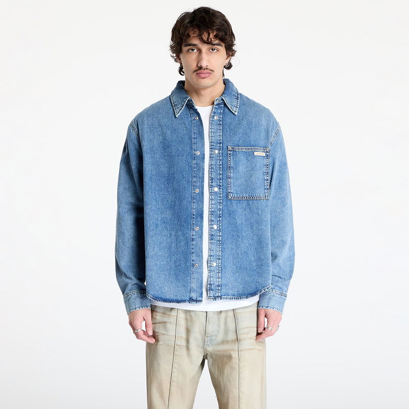 Košulja CALVIN KLEIN Calvin Klein Jeans Regular Denim Shirt Plava | J30J326561 1AA